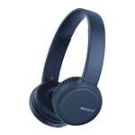 Sony WH-CH510 Wireless Bluetooth On Ear Headphone with Mic (Blue)